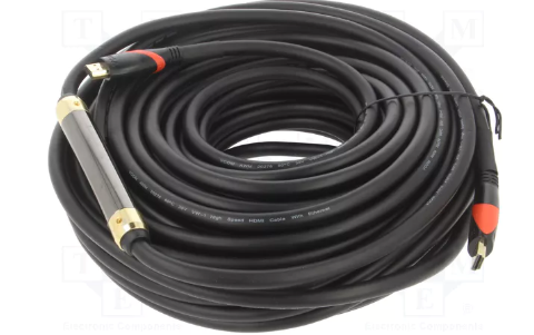 Laidas HDMI - HDMI 4K (30Hz) 1.4v 25m su filtru gold VCOM